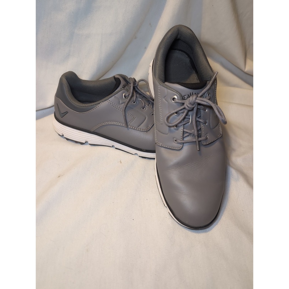 Callaway MENS LA JOLLA GOLF SHOES Cleats CG205GR D Size 10.5 Gray